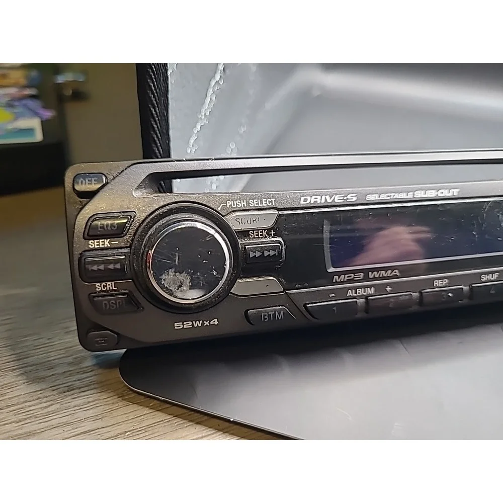 Sony CDX-GT421PW Radio Stereo Audio Faceplate 52wx4 Amp Xplod MP3 WMA‎